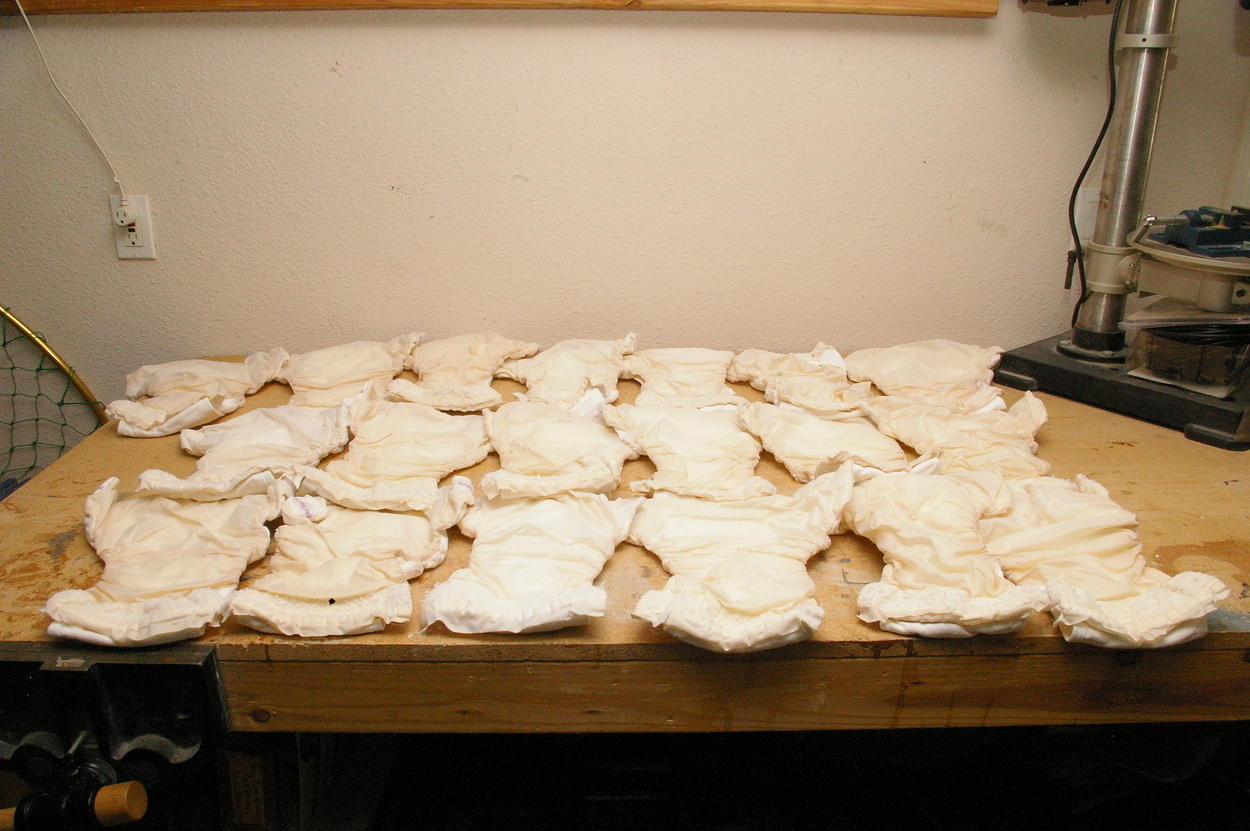 Bumkins cloth diapers
19 medium sized
Outside view