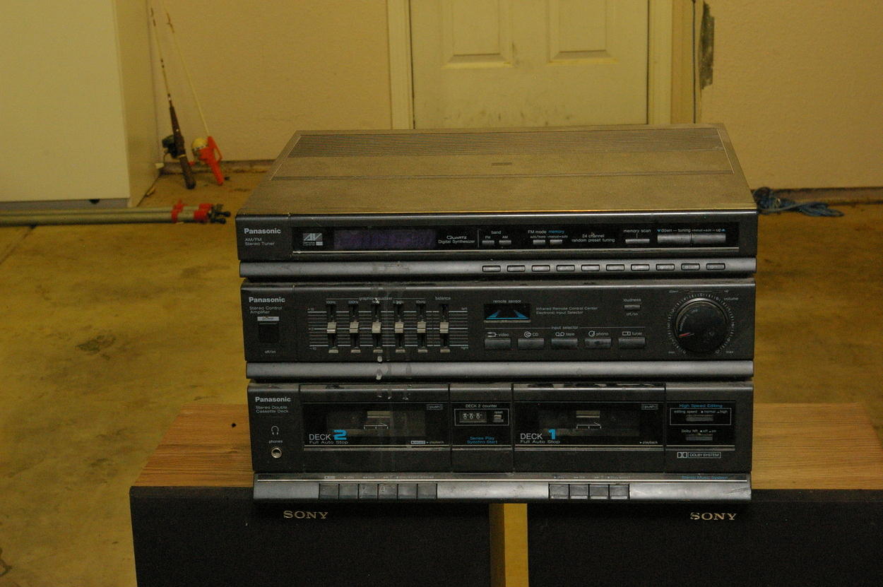 Panasonic 50 watt stereo
$20