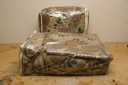 Queen size mattress set with comforter
$10