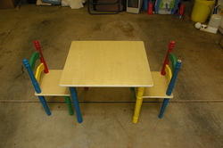 Children's table with minor table damage
$5
