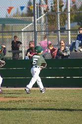 Back to the dugout after 1st inning