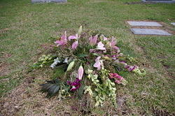 Grandma's grave site